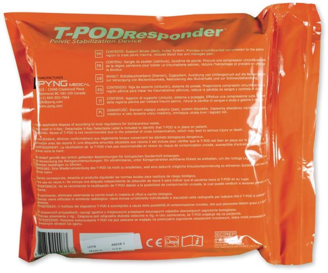 Arrov T-POD Verpackung in Orange